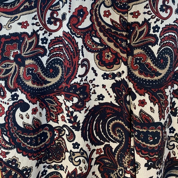 2/$30 ⚡️- PANTS | women’s paisley pattern pants size small - Picture 2 of 4